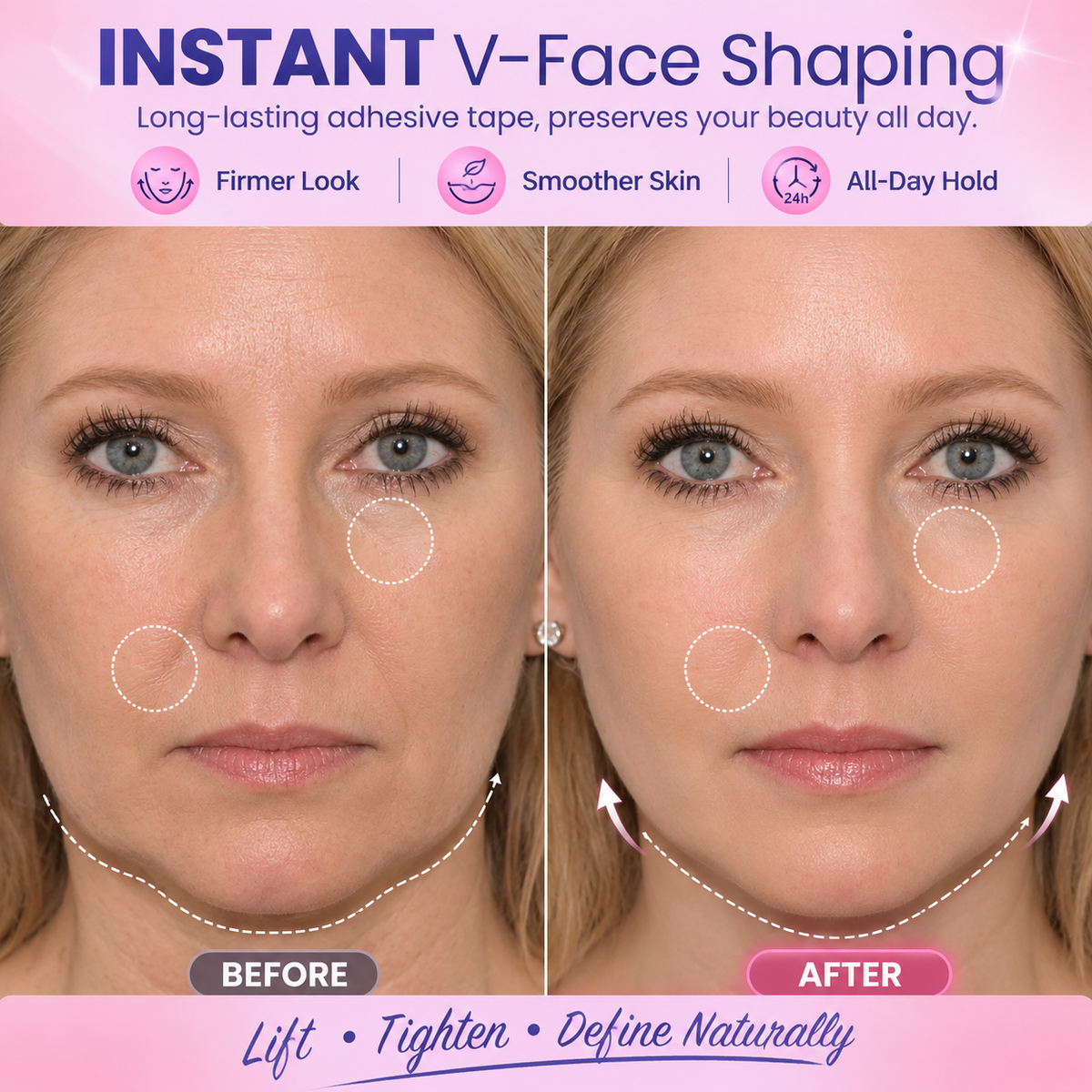 Cinta Adhesiva Invisible Lifting V-Face👑