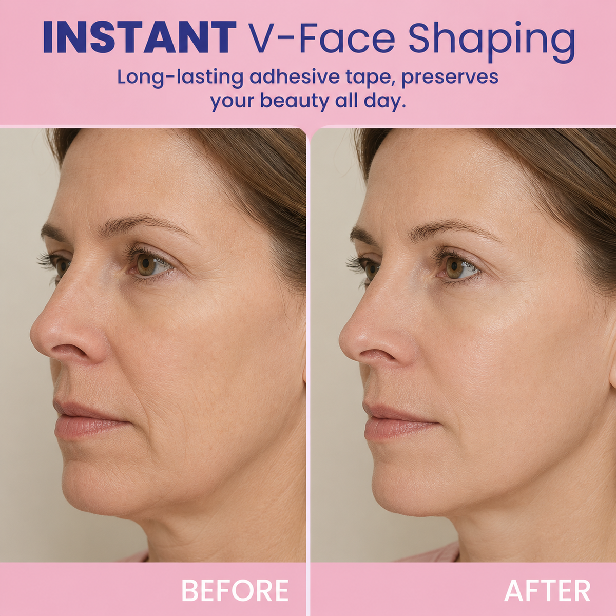 Cinta Adhesiva Invisible Lifting V-Face👑