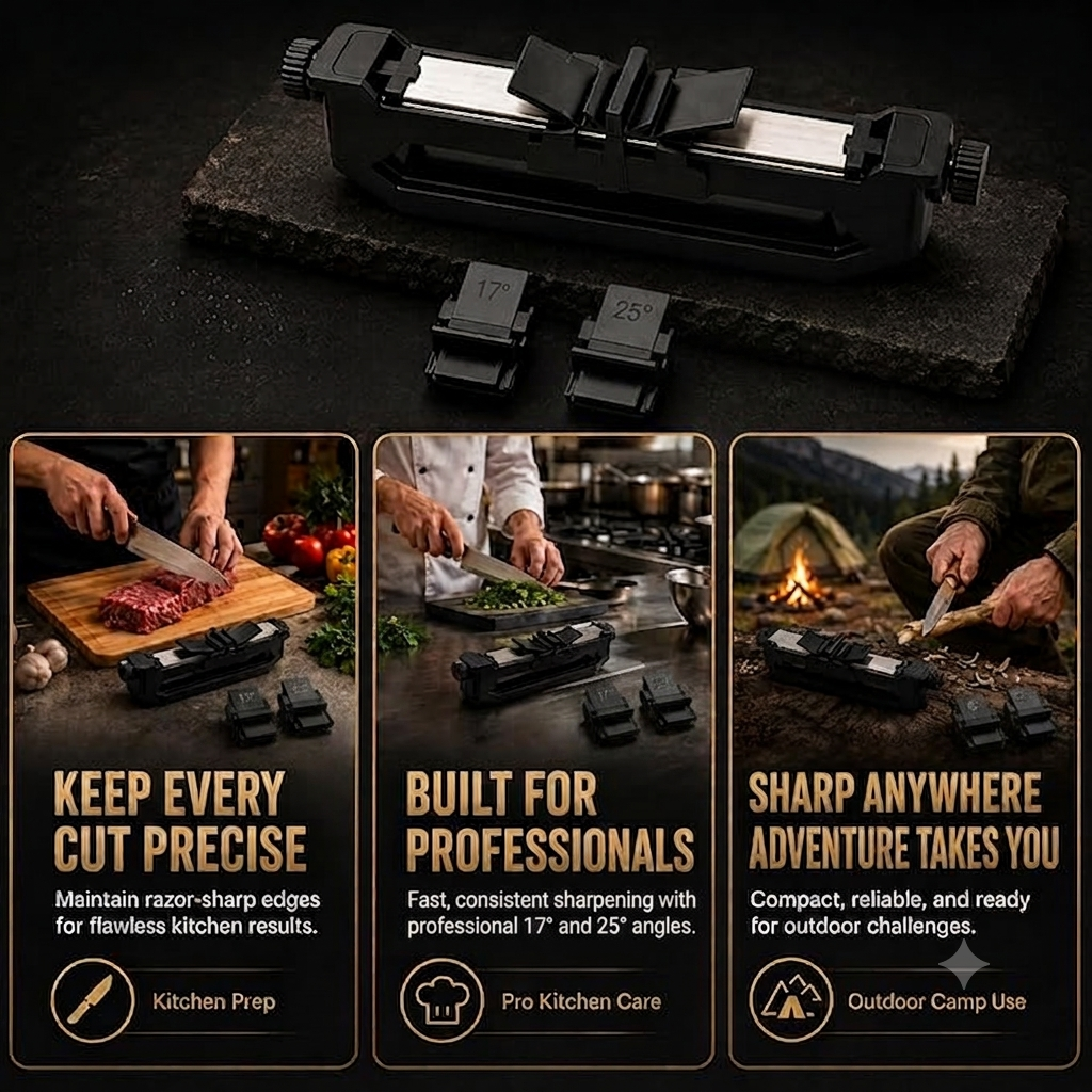 Guided Knife Sharpening System