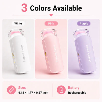 🔥LAST DAY 49% OFF-Rechargeable Electric Heated Eyelash Curler - Perfect Lash Curl in Seconds 👁️✨