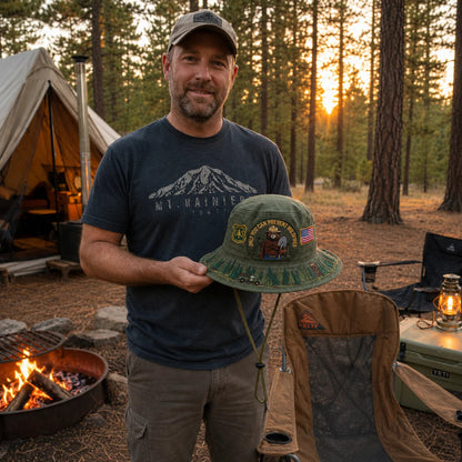 🇺🇸 49% OFF - 🐻Only You Can Prevent Wildfires Boonie Hat🌲