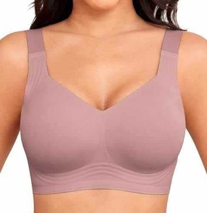 Jelly Seamless Lift Bra Wireless Push Up No Underwire Full Coverage Plus Bras