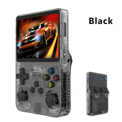 R36S Retro Handheld Game Console – 3.5" IPS Screen, Linux System, 3000mAh Battery, Preloaded Games