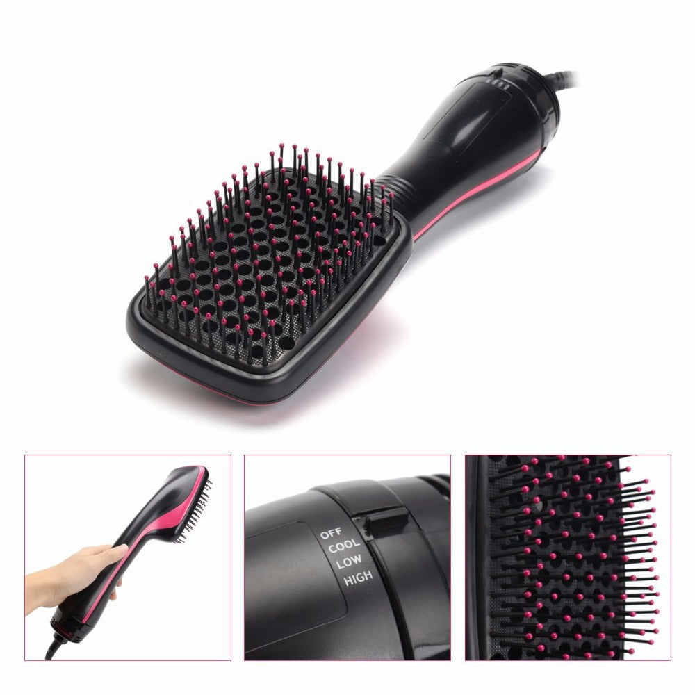 🔥Limited Time-49% OFF🔥2 in 1 Comfort Comb Design Multifunctional Hair Dryer, Fast Drying Hair Styling Tool, Hairdressing Comb Hot Air Brush, Makeup Products, Hair Straightener Comb