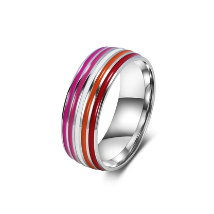 Handmade Vibrant LGBTQ Pride Rings 🌈