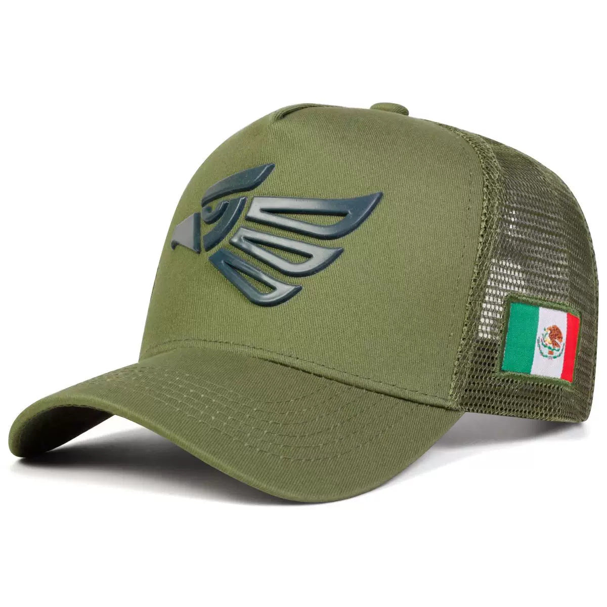🦅 Mexican Eagle Label Trucker Hat