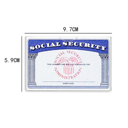 💥Social Security Card Protector Sleeves -20 Pack