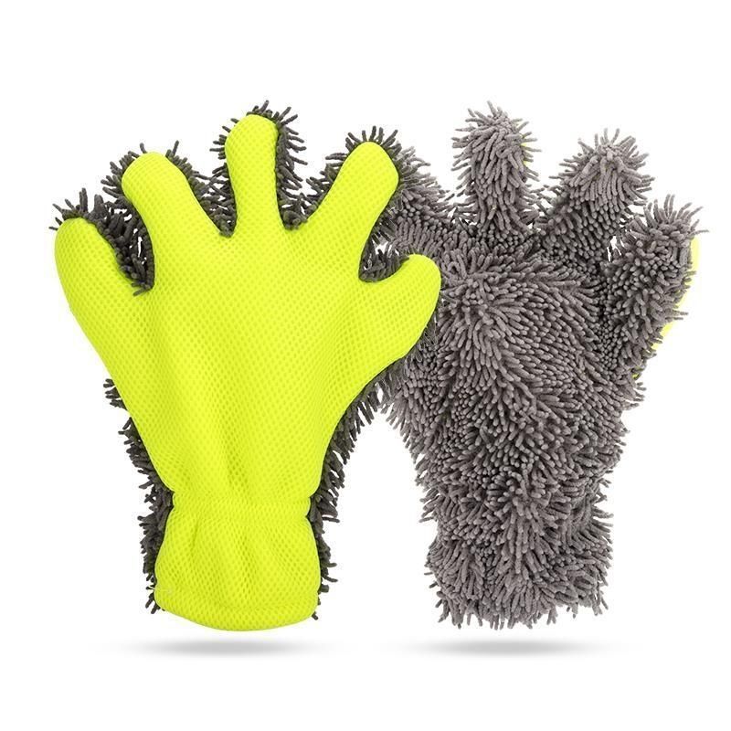 Scratch-Free 5-Finger Wash Mitt