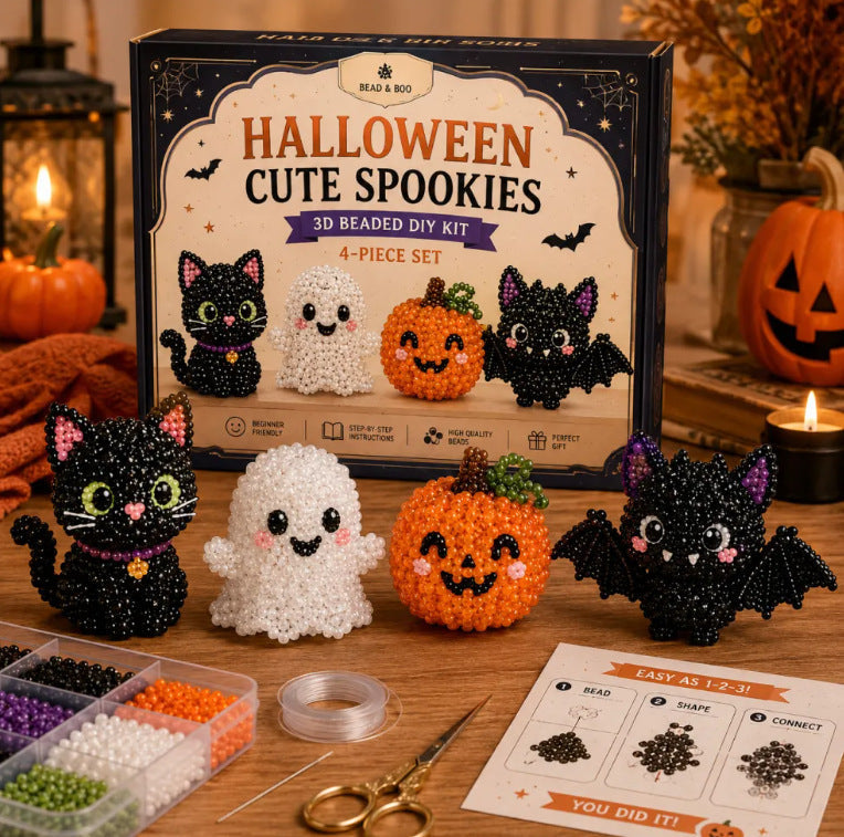 🔥🧵✨ Tiny 3D Beaded Animal DIY Kit(Unfinished Product)