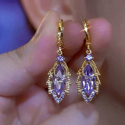 ⏳Limited-time ⏰Sky Blue Drop Dangle Hoop Earrings💧💍