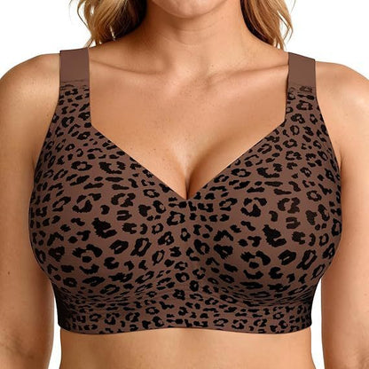 Jelly Seamless Lift Bra Wireless Push Up No Underwire Full Coverage Plus Bras