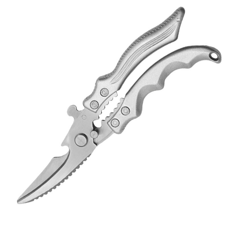 ✂️ LIMITED TIME 49% OFF! ⚡ Heavy-Duty Multifunction Kitchen Shears – 4-in-1 Tool with Fish Scaler, Bottle Opener & Safety Lock 🔪