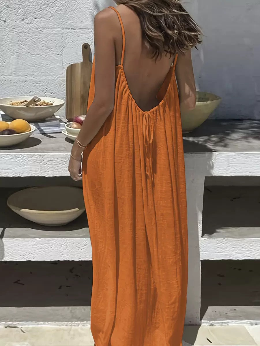 💃✨Women's Solid Color Cami Lounge Dress💕