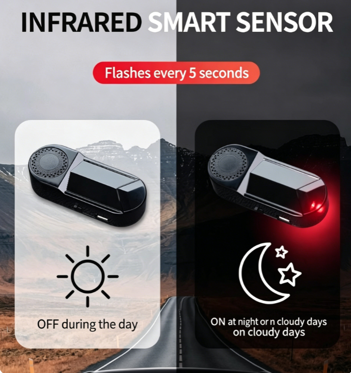 Anti-theft Car Flashing LED Fake Alarm