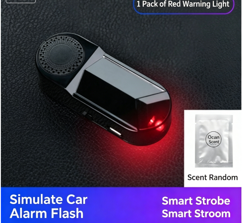 Anti-theft Car Flashing LED Fake Alarm