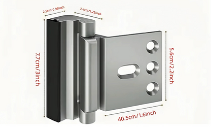 High-Security Metal Door Lock