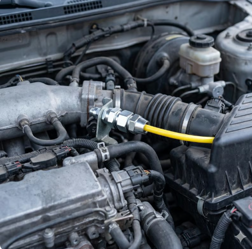 Heavy Duty Truck Air Line Connectors Push-in Pneumatic Fittings for High Temperature Tubing(4-l6mm)