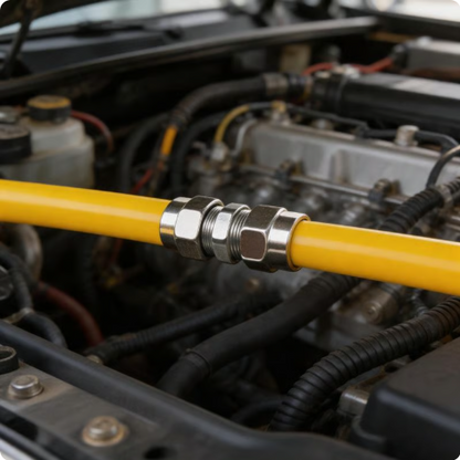 Heavy Duty Truck Air Line Connectors Push-in Pneumatic Fittings for High Temperature Tubing(4-l6mm)