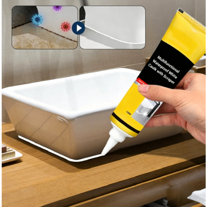 Multifunctional Waterproof White Caulk with Scraper