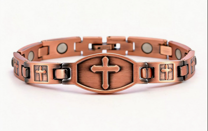 📢📢50% OFF !!🎁 Copper magnetic bracelet--Relieve fatigue and promote blood circulation