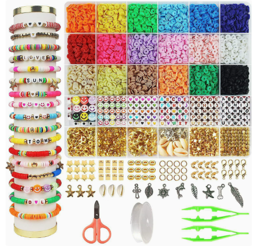 Clay Beads Bracelet Making Kit