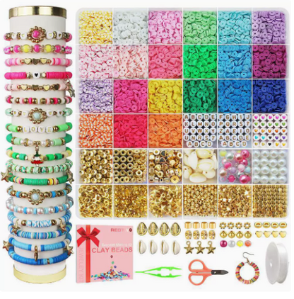 Clay Beads Bracelet Making Kit