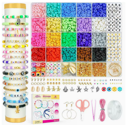 Clay Beads Bracelet Making Kit