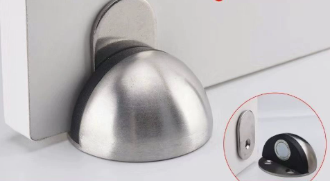 HOT SALE🔥  Hidden Stainless Steel Rubber Dual-use Door Stopper Door Holders