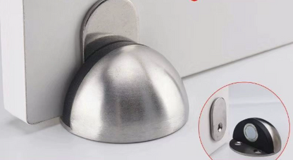 HOT SALE🔥  Hidden Stainless Steel Rubber Dual-use Door Stopper Door Holders