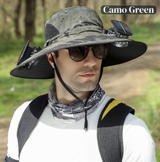 🔥HOT SALE NOW 49% OFF🔥Solar Cooling Sun Hat – Portable Fan Cap