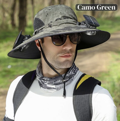 🔥HOT SALE NOW 49% OFF🔥Solar Cooling Sun Hat – Portable Fan Cap