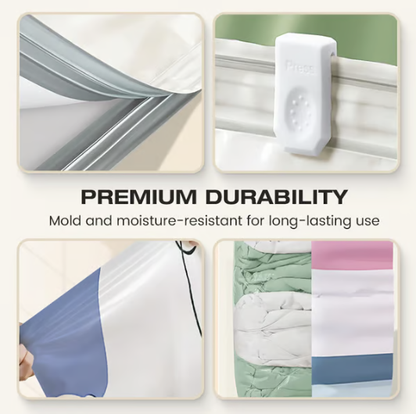 📦 Large-Capacity Vacuum Bags – No Pump Needed! 💨✨