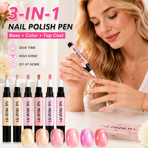 💅 Juego de 6 lápices de gel para uñas de un solo paso – Belleza de salón en casa