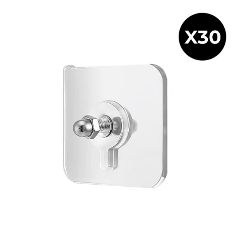 📢📢49% OFF !! ⏰Non-Trace Screw Hook Stickers
