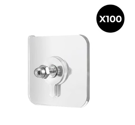 📢📢49% OFF !! ⏰Non-Trace Screw Hook Stickers