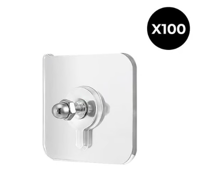 📢📢49% OFF !! ⏰Non-Trace Screw Hook Stickers