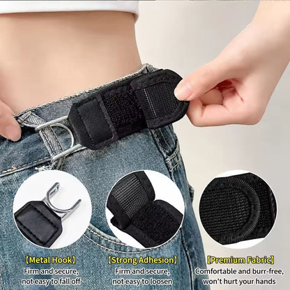 2026 Tactical Metal Hook Elastic Belt