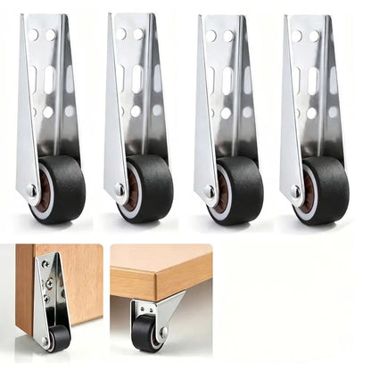 Vertical Track Roller Wheel, Heavy Duty 110LBS Sliding Door Bottom Guide