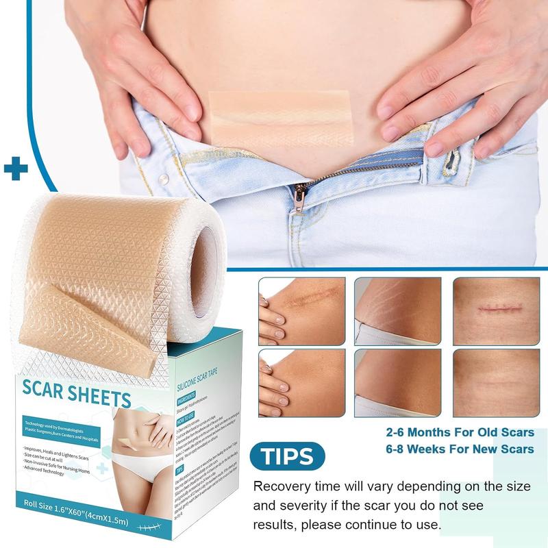 Professional Silicone Scar sheets