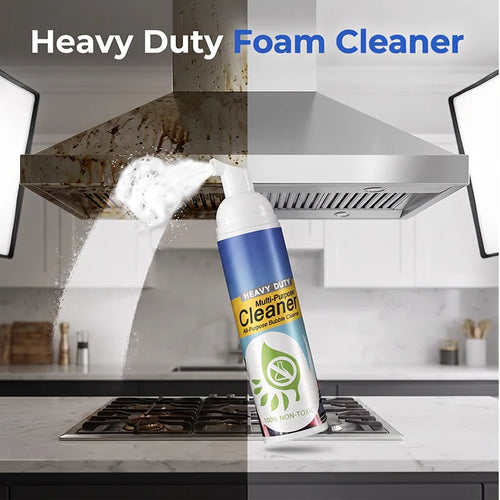 🧼 50% OFF NOW! 💨 Heavy Duty Multi-Purpose Foam Cleaner – Removes grease, stains & odours – Perfect for cars, kitchens, upholstery & more – powerful yet gentle ✨🚗🏠