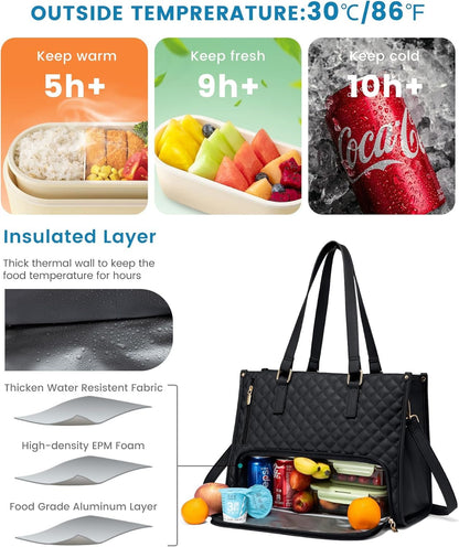 🔥Hot Sale 🔥3 in 1 Lunch Tote Bag for Women