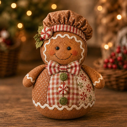 🔥 50% OFF - 🎄 Patchwork Fabric Doll DIY Kit
