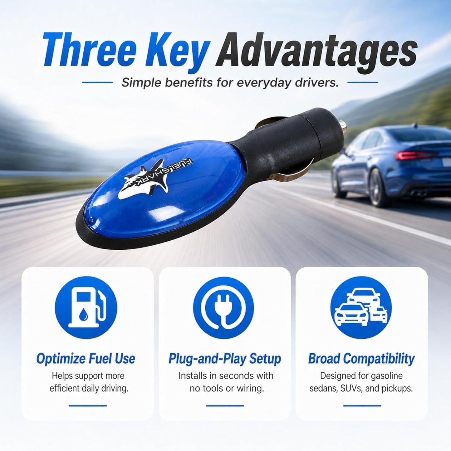 🚗 2026 New Upgrade Fuel Sync Device – Automotive Gas Saver for Cars & Trucks, Spill Saver
