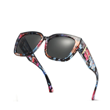 Mirrored Sunglasses Polarized Fit Over Glasses for Women Men for Driving