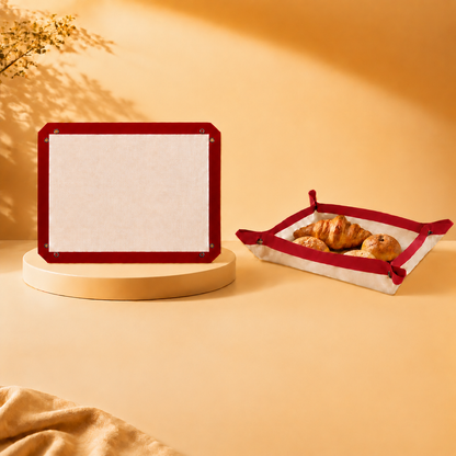 Premium Silicone Fiber Oven Mat – Non-Stick, Heat-Resistant Reusable Baking Liner