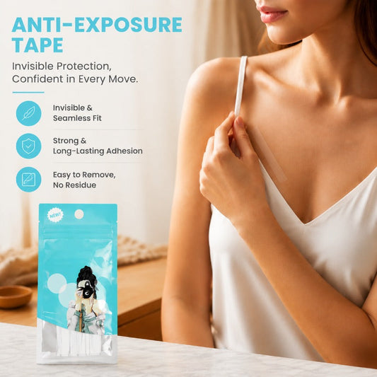Cinta Adhesiva Transparente para Ropa Sin Aperturas