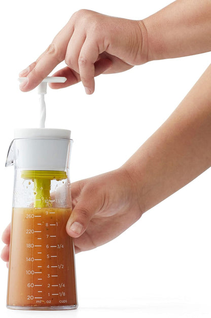 All-in-One Salad Dressing Mixer Bottle – Quick Emulsify, Drip-Free & Easy Storage