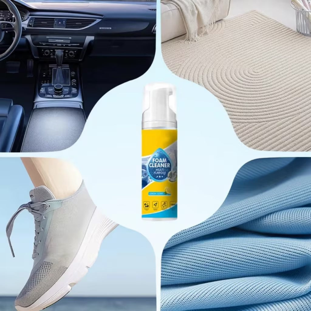 🔥Powerful & Multipurpose Car Interior Foam Cleaner