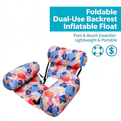 💫 49% OFF - 🏊‍♀️Inflatable Pool Float Chairs,Floating Chair for Party Summer Water Beach Lake Fun ✨