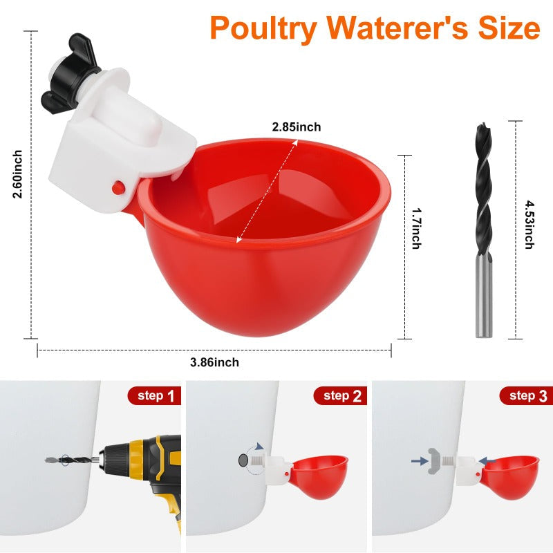 Self-Refilling Coop Waterer